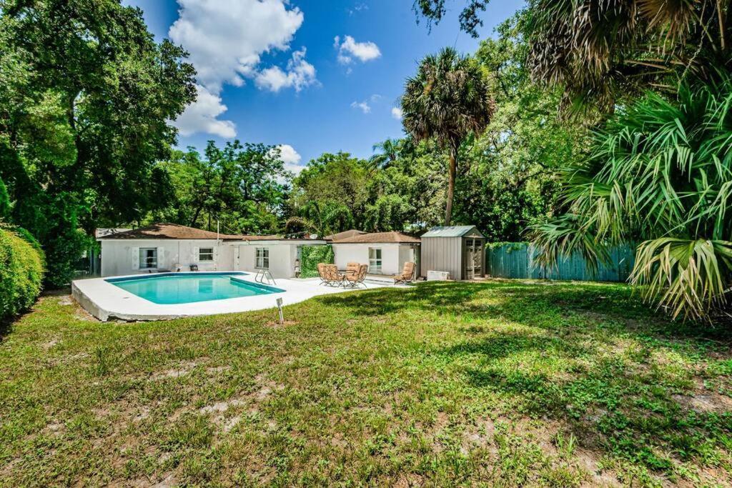 Beautiful Pool House In Old Seminole Heights! Villa Tampa Luaran gambar